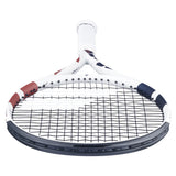 Load image into Gallery viewer, Babolat Boost Drive Tennis Racquet White Blue Prestrung