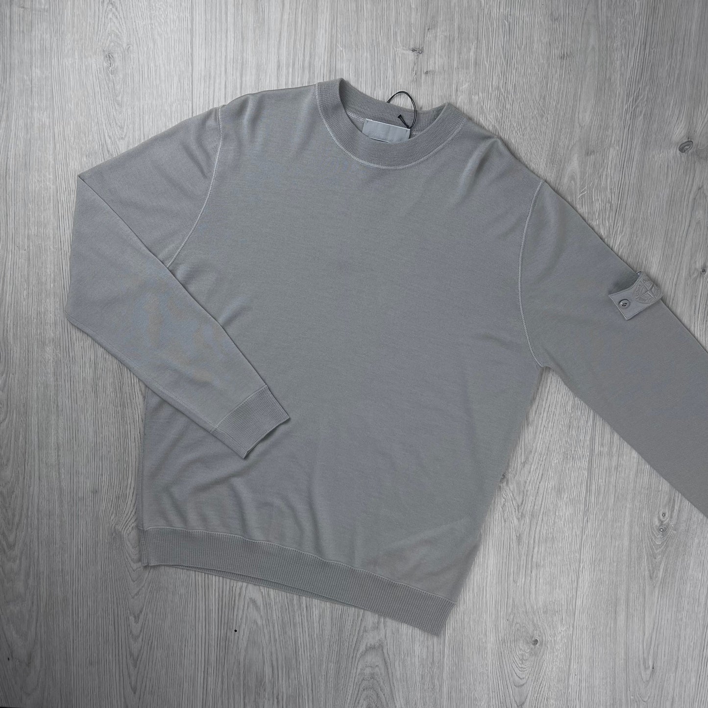 Stone Island Ghost Knit Sweatshirt - Dust Grey
