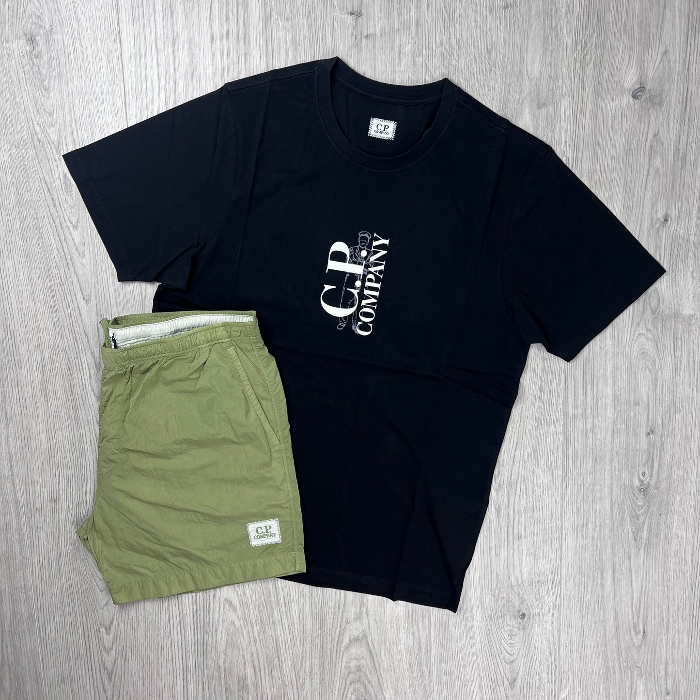CP Company Holiday Set - Black/Moss Gray
