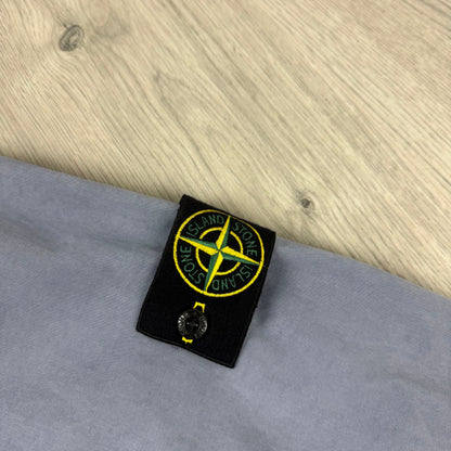 Stone Island Zip Overshirt - Avio Blue