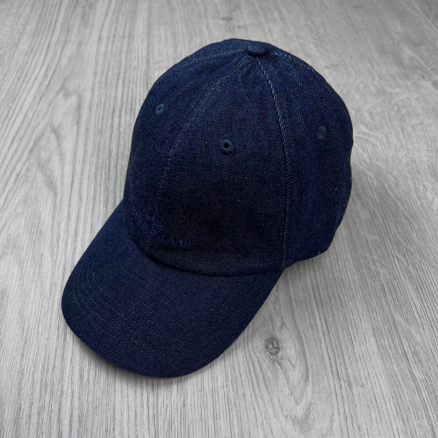 Stone Island Denim Cap - Indigo