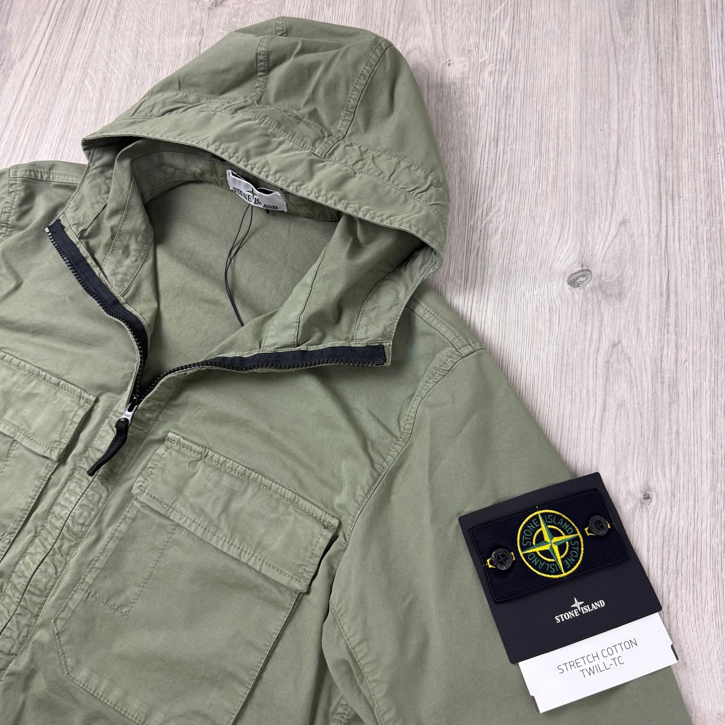Stone Island Supima Jacket - Military