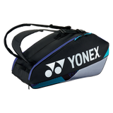Load image into Gallery viewer, Yonex Pro Racquet Bag (6 PCS) [Black/Silver]
