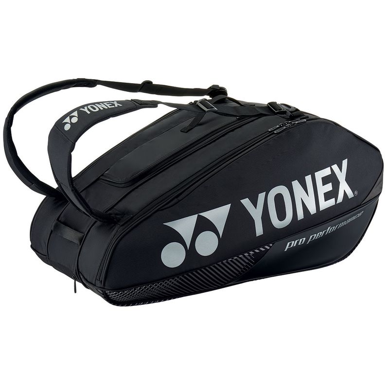 Yonex Pro 9 Pack Racquets Tennis Bag Black