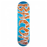 Load image into Gallery viewer, Bacon Skateboard Deck Team Logo Orange 8.25" x 31.88"