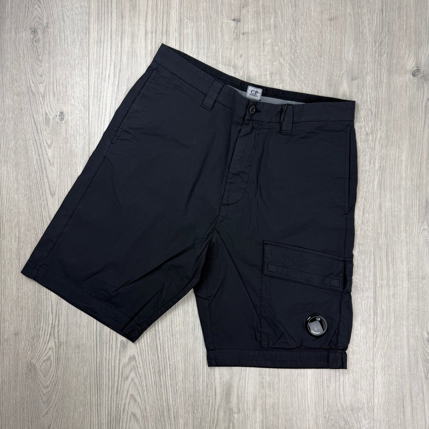 CP Company 50 Fili Cargo Shorts - Black