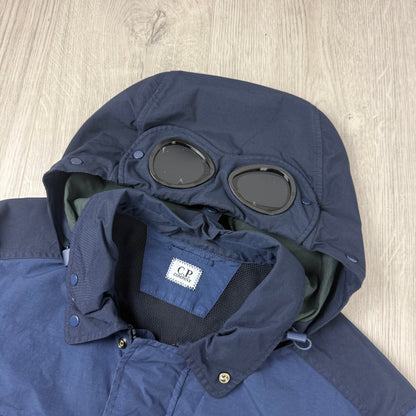CP Company Nylon Goggle Overshirt - Midnight Navy