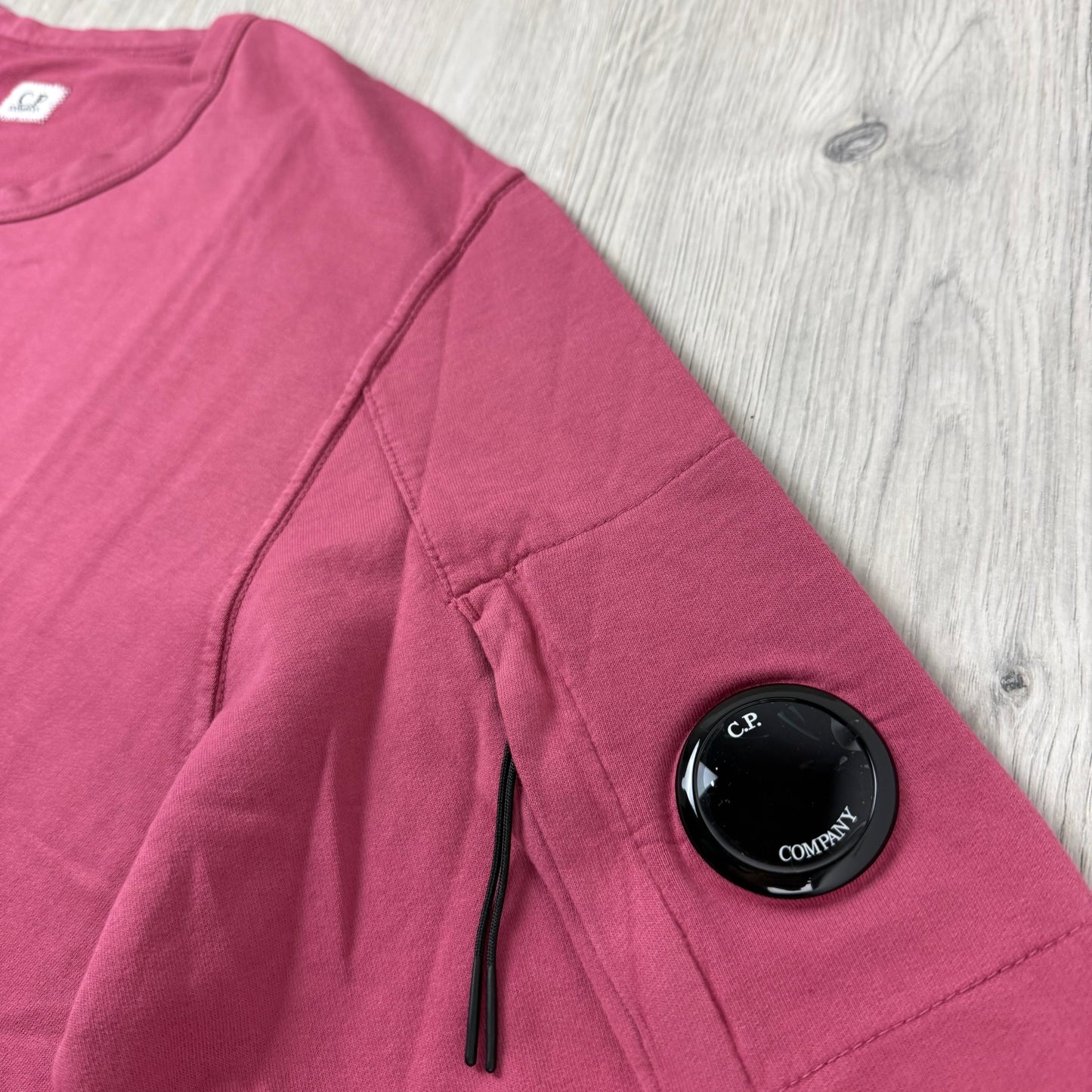CP Company Light Fleece Sweatshirt - Red Bud