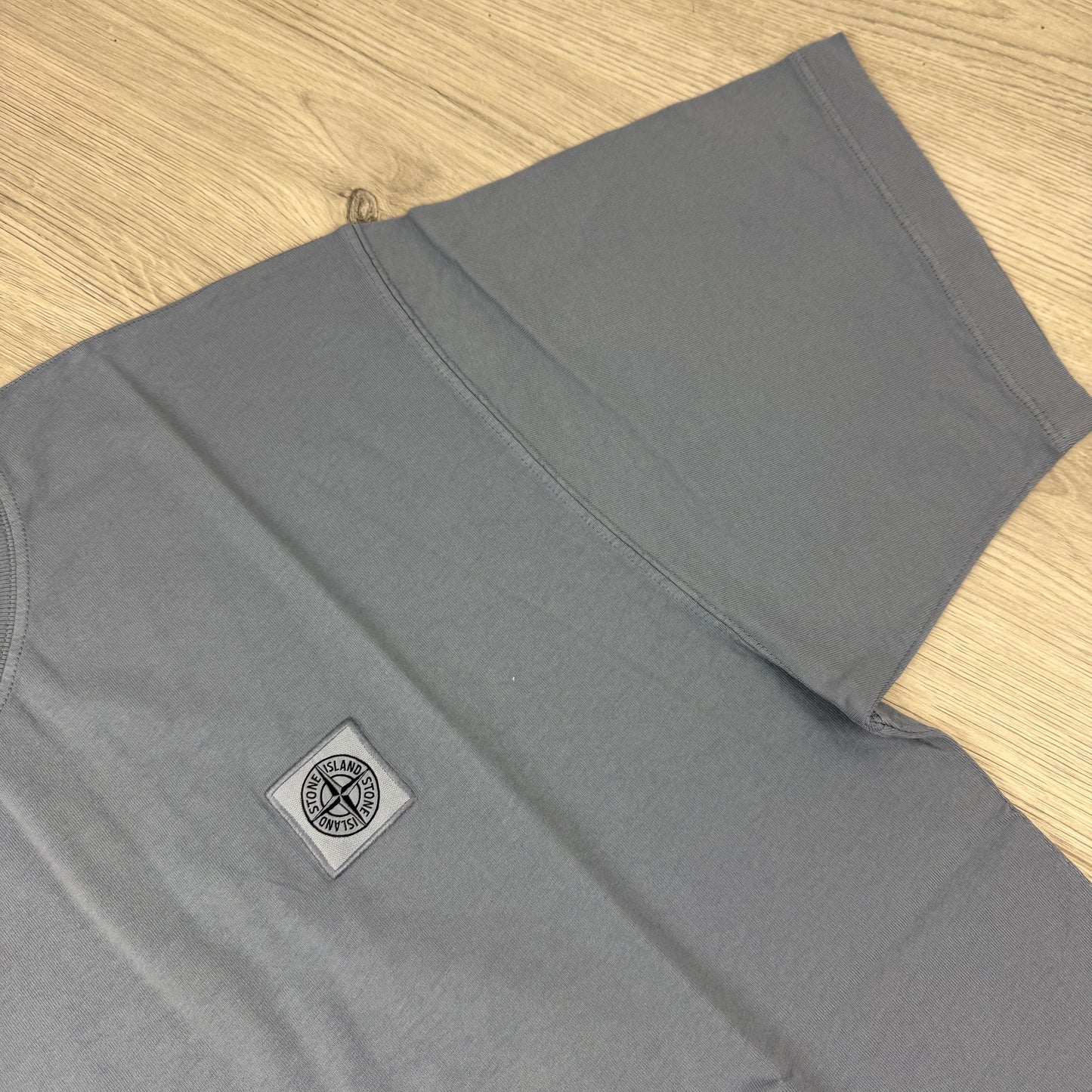 Stone Island Combed Organic Patch T-Shirt - Dark Blue