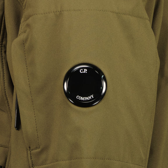 Cp Company 002A Shell-R Lens Jacket In Ivy Green