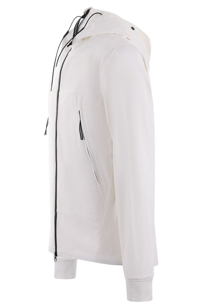Cp Company 001A Shell-R Goggle Jacket In White