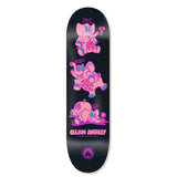 Load image into Gallery viewer, Black Label Skateboard Deck Elijah Akerley Pink Elephants Black 9.0" x 32.62"