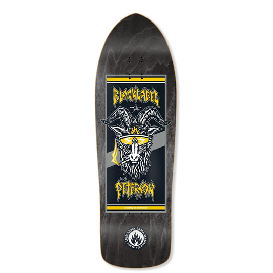 Black Label Skateboard Deck Nick Peterson Burnside Brew Assorted 10.25" x 31"