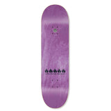Load image into Gallery viewer, Black Label Skateboard Deck Omar Hassan Never Stop Shof Edition Blue 8.25" x 32.12"