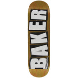 Load image into Gallery viewer, Baker Skateboard Deck Logo Veneers B2 Brown 8.5" x 32.5"
