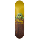 Load image into Gallery viewer, Toy Machine Skateboard Deck Leabres Fence Yellow/Brown 8.5" x 32.38"