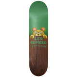 Load image into Gallery viewer, Toy Machine Skateboard Deck Romero Fence Green/Brown 8.13" x 32"