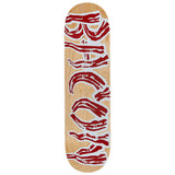 Load image into Gallery viewer, Bacon Skateboard Deck Logo Veneer Natural 8.75" x 32.63"
