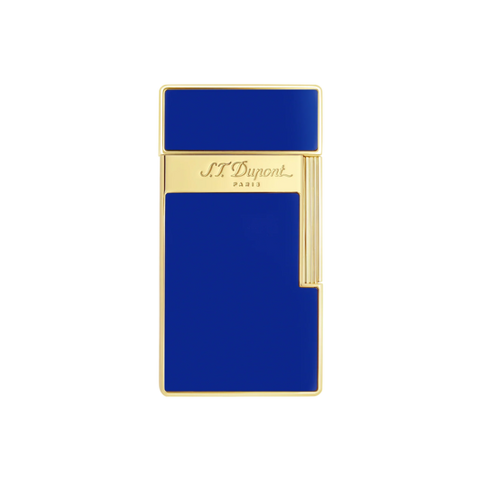 S.T. DUPONT Biggy Golden Blue Lighter/Briquet 025005