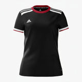 Load image into Gallery viewer, adidas MiComp Soccer Jersey Black/White/Red (Youth, Men's, Women's)