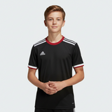 Load image into Gallery viewer, adidas MiComp Soccer Jersey Black/White/Red (Youth, Men's, Women's)