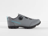 Load image into Gallery viewer, Bontrager Evoke 38 Quicksilver/Miami Green Shoe