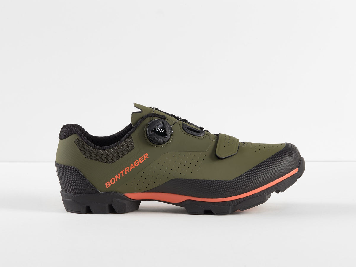 Bontrager Foray Mountain 46 Olive Grey/Radioactive OG Shoe