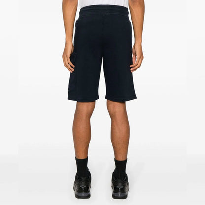 C.P. Company Light Fleece Utility Shorts Total Eclipse