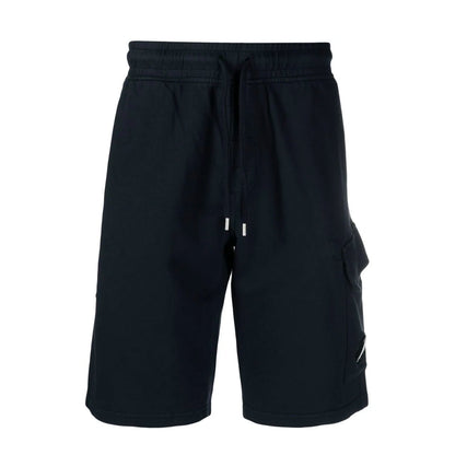 C.P. Company Light Fleece Utility Shorts Total Eclipse