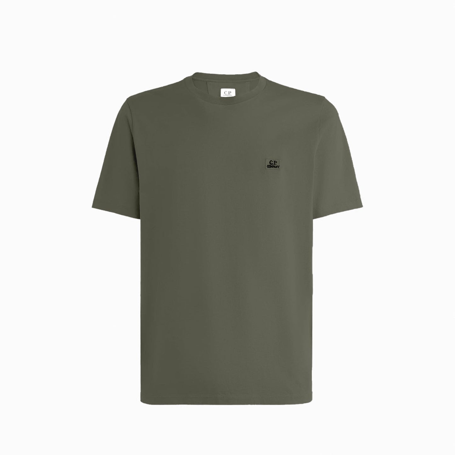 C.p. Company 30/1 Jersey Logo T-shirt Ivy Green