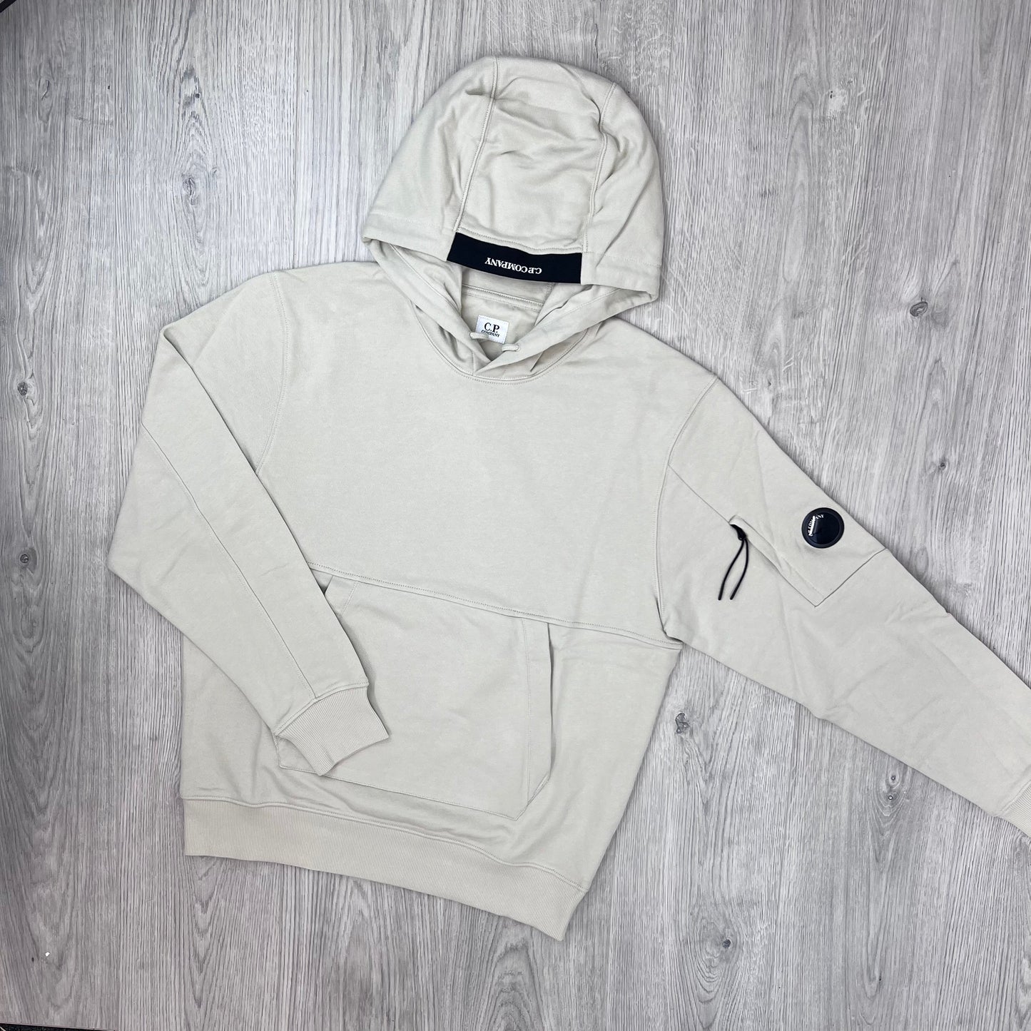 CP Company Raised Fleece Tracksuit - Silver Birch