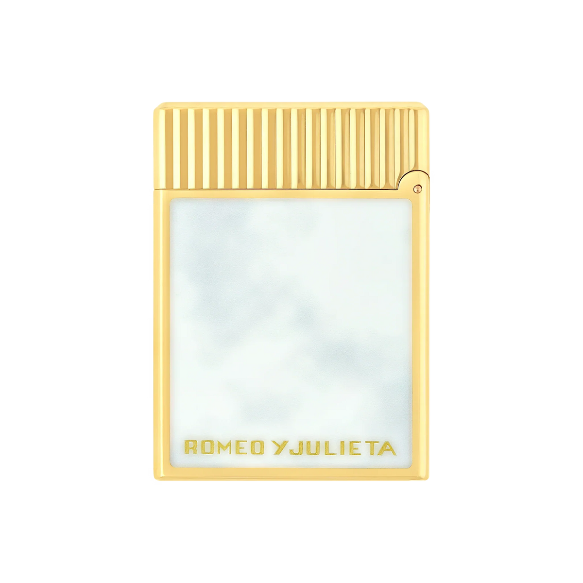 S.T. Dupont Ligne 1 White Lacquered Romeo y Julieta Lighter/Briquet C14050CL