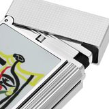 Load image into Gallery viewer, S.T. DUPONT LIGNE 2 PICASSO WHITE LIGHTER/BRIQUET C16001