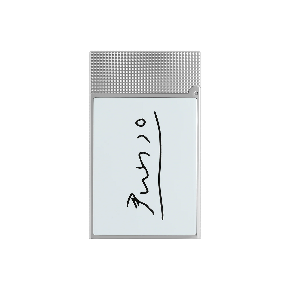 S.T. DUPONT LIGNE 2 PICASSO WHITE LIGHTER/BRIQUET C16001