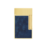 Load image into Gallery viewer, S.T. Dupont Ligne 2 Cling Popote Blue Lacquered Savoir-Faire Lighter/Briquet C16017CL