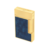 Load image into Gallery viewer, S.T. Dupont Ligne 2 Cling Popote Blue Lacquered Savoir-Faire Lighter/Briquet C16017CL