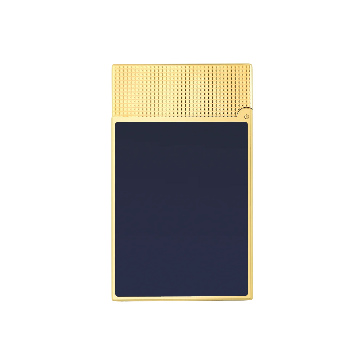 S.T. DUPONT Ligne 2 Micro Diamond Head Dark Blue Lighter/Briquet C16457