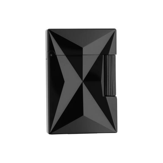 S.T. DUPONT LIGNE 2 SMALL FIRE X LIGHTER/BRIQUET BLACK C18612