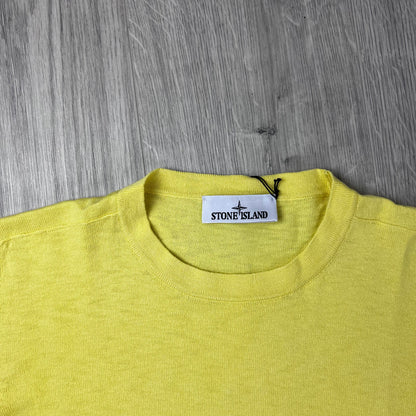 Stone Island Knit Sweatshirt - Lemon