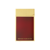 Load image into Gallery viewer, S.T. Dupont Le Grand Lacquered Romeo Y Julieta Burgundy Lighter/Briquet C23050CL