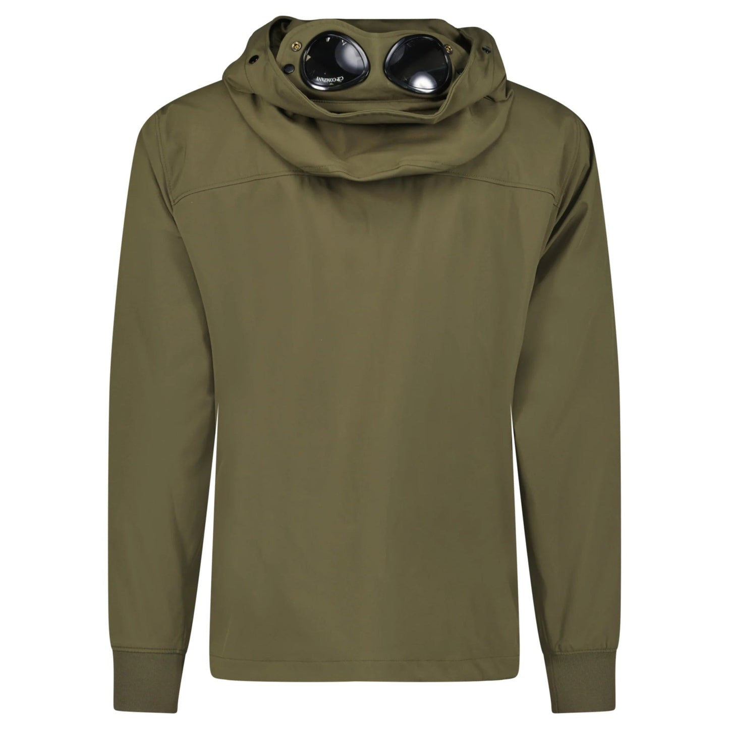 Cp Company 001A Shell-R Goggle Jacket In Ivy Green