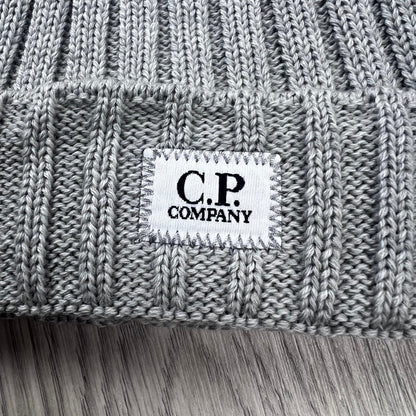 CP Company Patch Beanie - Moon Melange