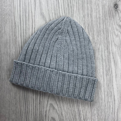 CP Company Patch Beanie - Moon Melange