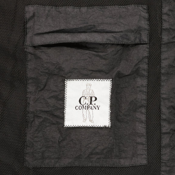 Cp Company 110A Taylon L Lens Overshirt In Black