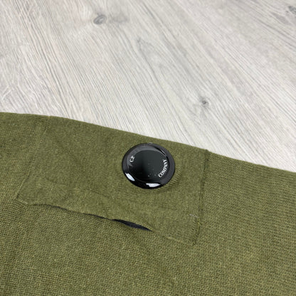 CP Company Lambswool Knit Sweatshirt - Capers