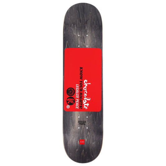 Chocolate Skateboard Deck Perez Know Your Rights 8.4" x 32"