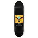 Load image into Gallery viewer, Color Bars Skateboard Deck Looney Tunes Riches Gold Foil 8.25"