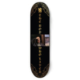 Load image into Gallery viewer, Color Bars Skateboard Deck Harry Potter Boy Who Lived Skate Gold Foil 8.38"