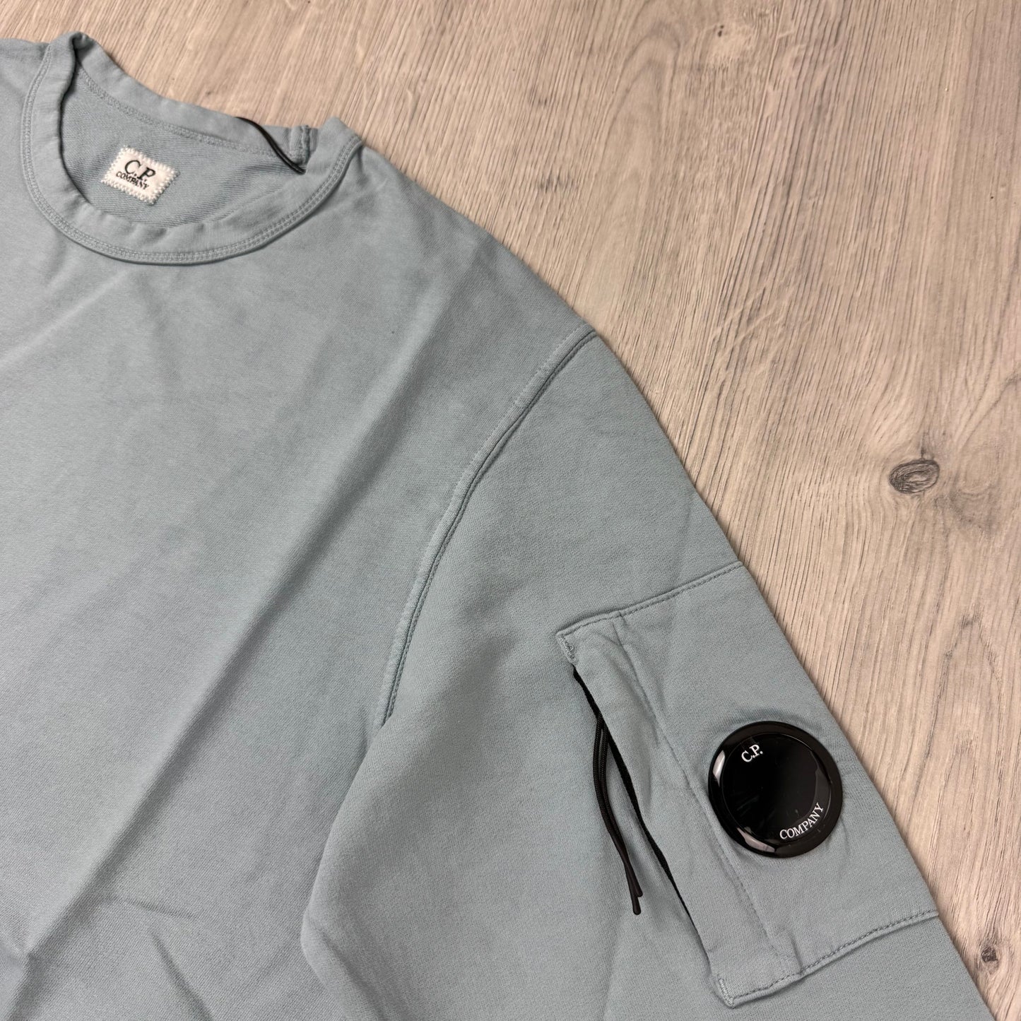 CP Company Light Fleece Sweatshirt - Silver Blue