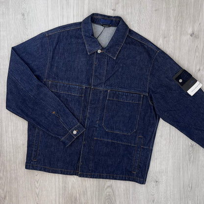 Stone Island Denim Jacket - Blue